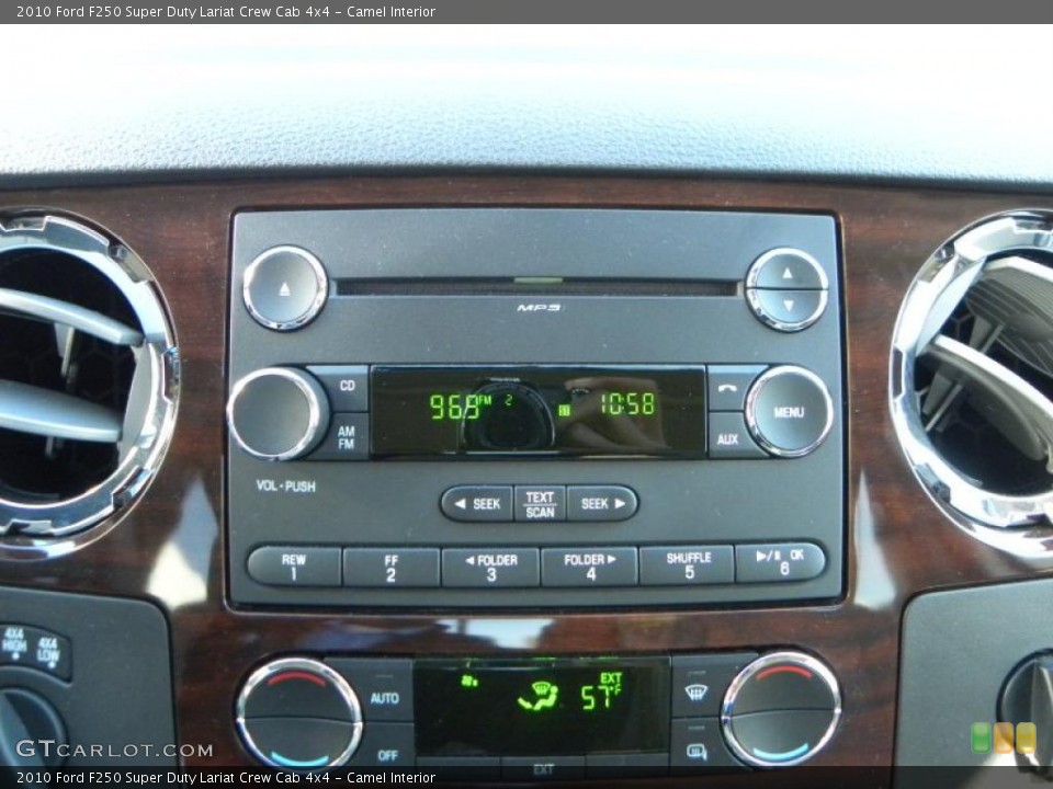 Camel Interior Controls for the 2010 Ford F250 Super Duty Lariat Crew Cab 4x4 #38668066