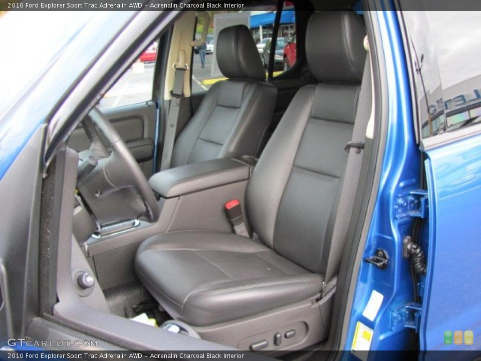 Adrenalin Charcoal Black Interior Photo for the 2010 Ford Explorer Sport Trac Adrenalin AWD #38668078