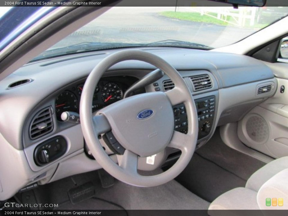 Medium Graphite Interior Prime Interior for the 2004 Ford Taurus SE Sedan #38668910