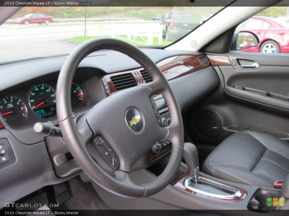 Ebony Interior Prime Interior for the 2010 Chevrolet Impala LT #38670539
