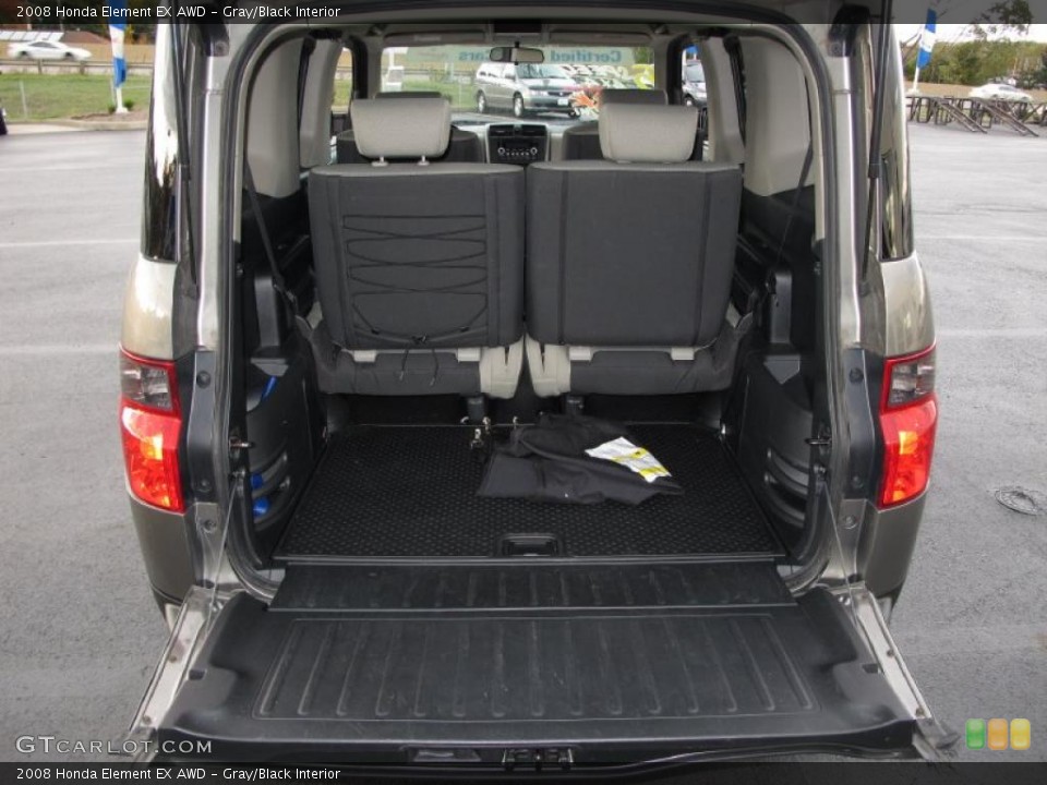 Gray/Black Interior Trunk for the 2008 Honda Element EX AWD #38671468
