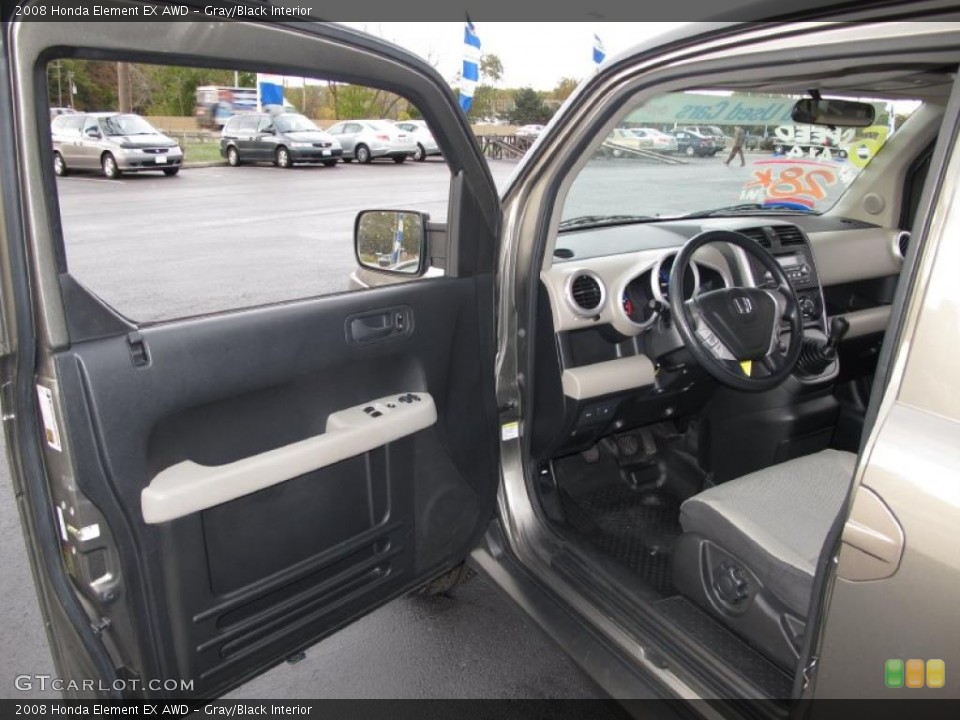 Gray/Black Interior Photo for the 2008 Honda Element EX AWD #38671480
