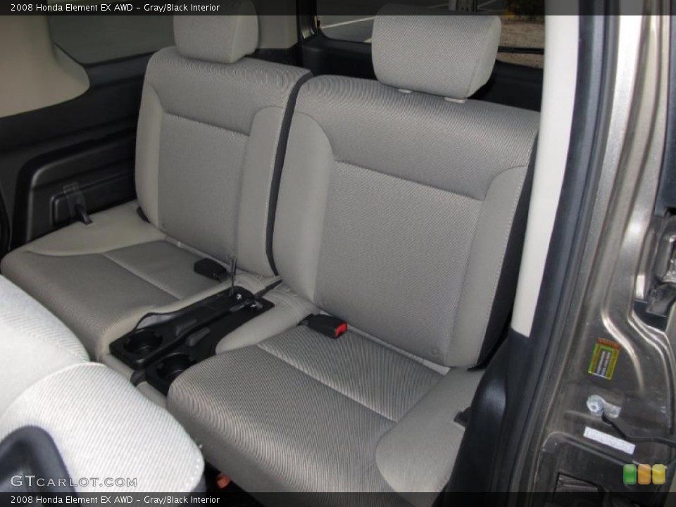 Gray/Black Interior Photo for the 2008 Honda Element EX AWD #38671508