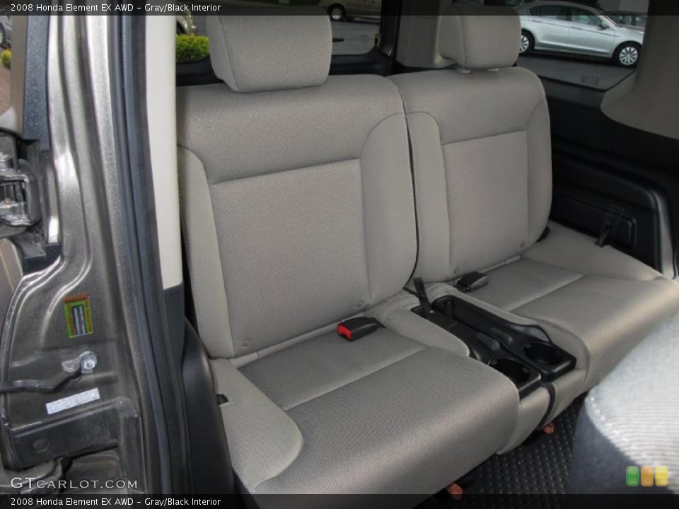 Gray/Black Interior Photo for the 2008 Honda Element EX AWD #38671516