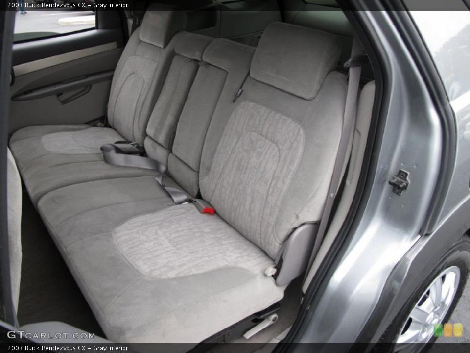 Gray Interior Photo for the 2003 Buick Rendezvous CX #38672367
