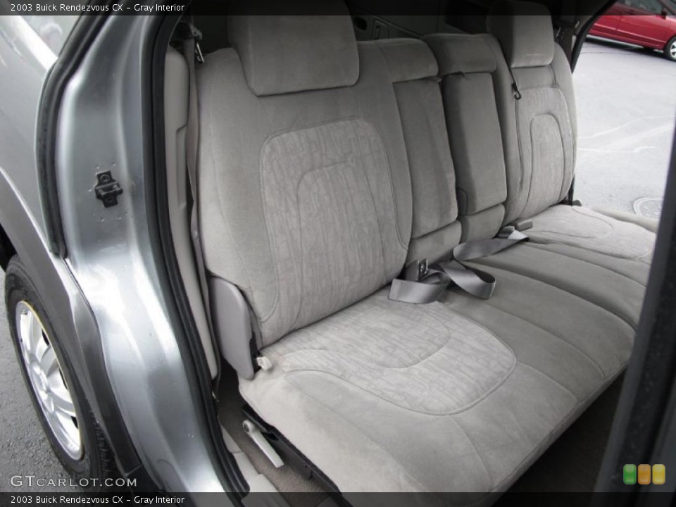 Gray Interior Photo for the 2003 Buick Rendezvous CX #38672375