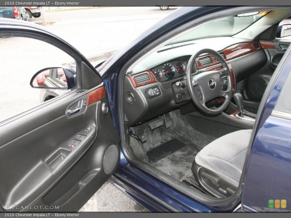 Ebony Interior Prime Interior for the 2010 Chevrolet Impala LT #38672383