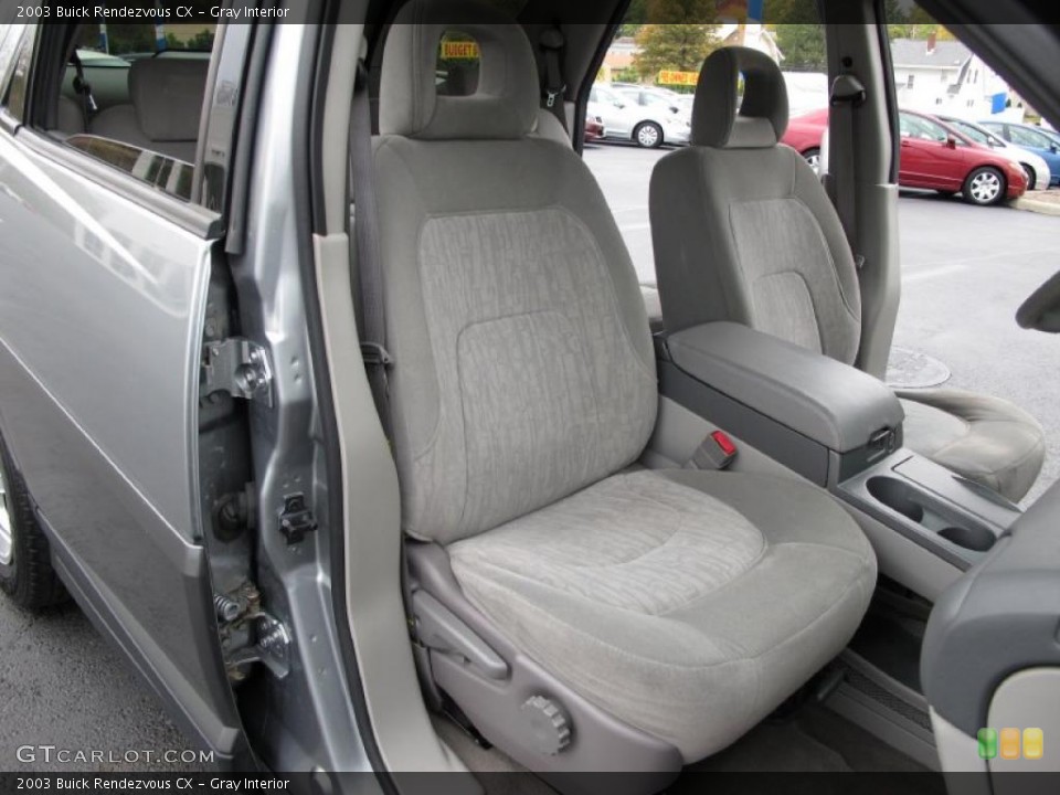 Gray Interior Photo for the 2003 Buick Rendezvous CX #38672387