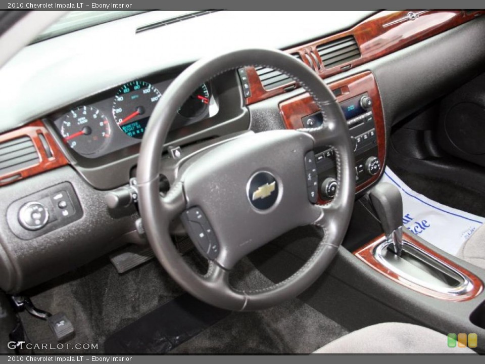 Ebony Interior Dashboard for the 2010 Chevrolet Impala LT #38672395
