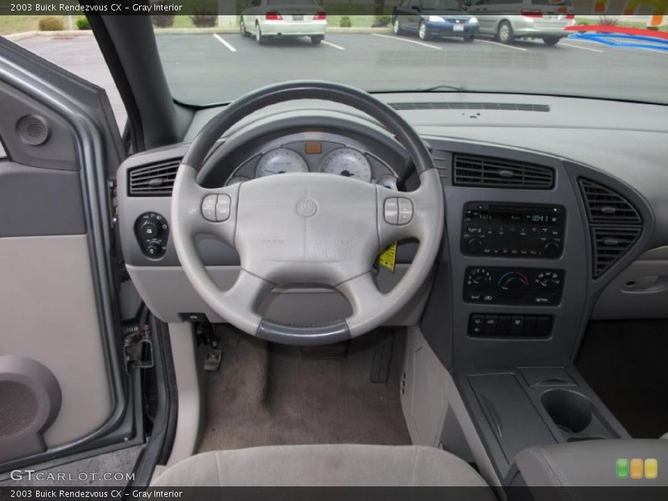 Gray Interior Dashboard for the 2003 Buick Rendezvous CX #38672399