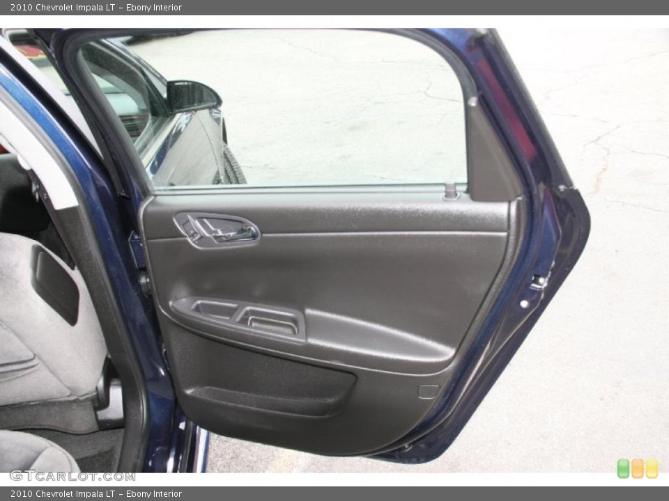 Ebony Interior Door Panel for the 2010 Chevrolet Impala LT #38672443
