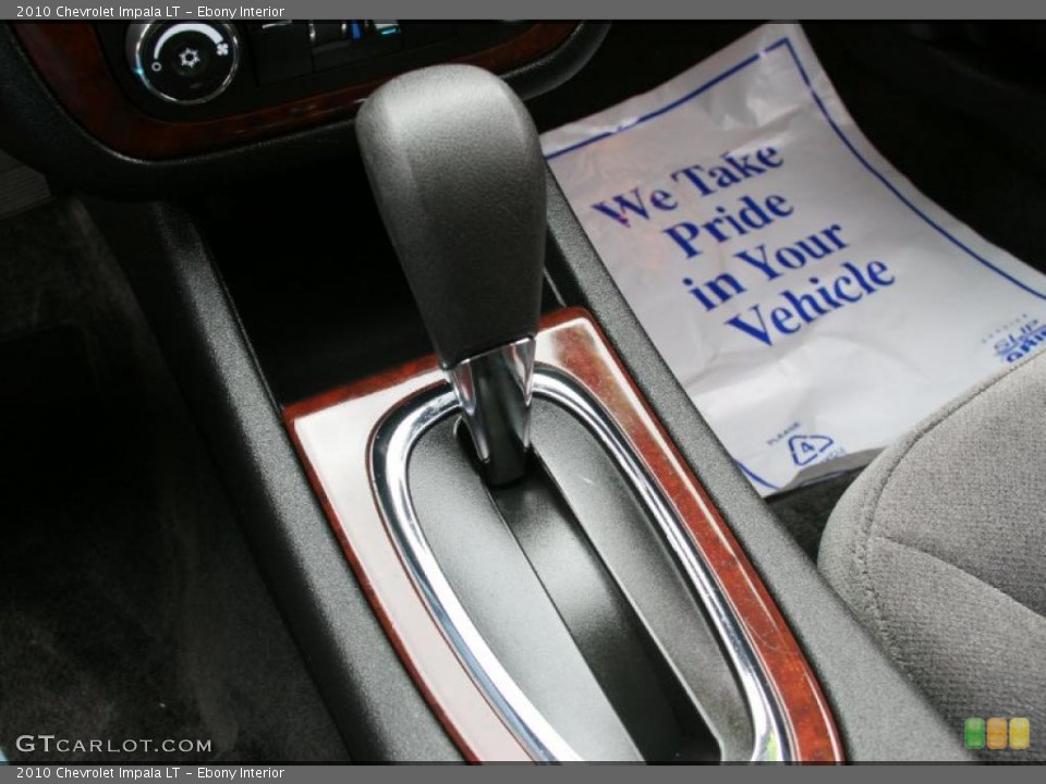 Ebony Interior Transmission for the 2010 Chevrolet Impala LT #38672539