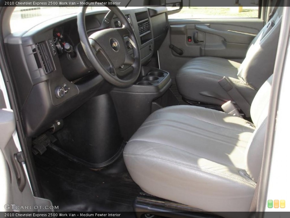 Medium Pewter Interior Prime Interior for the 2010 Chevrolet Express 2500 Work Van #38675762