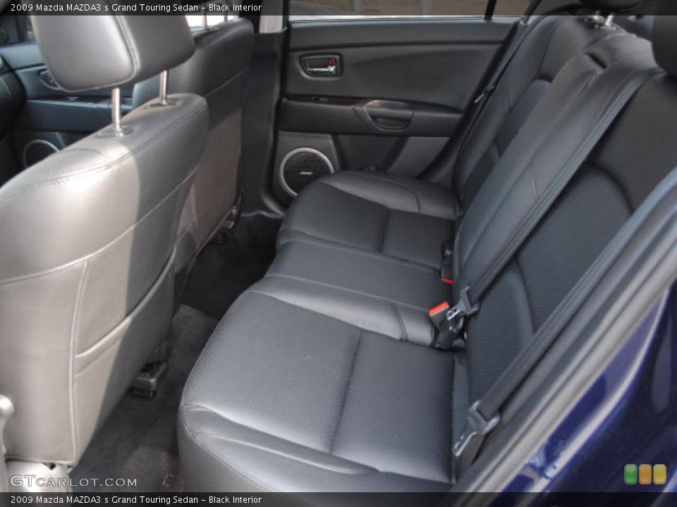 Black Interior Photo for the 2009 Mazda MAZDA3 s Grand Touring Sedan #38677702