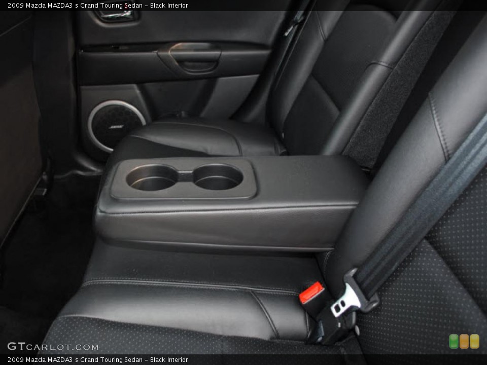 Black Interior Photo for the 2009 Mazda MAZDA3 s Grand Touring Sedan #38677722