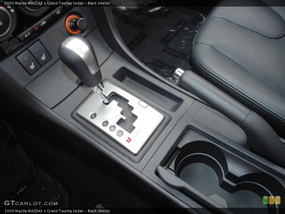Black Interior Transmission for the 2009 Mazda MAZDA3 s Grand Touring Sedan #38677870