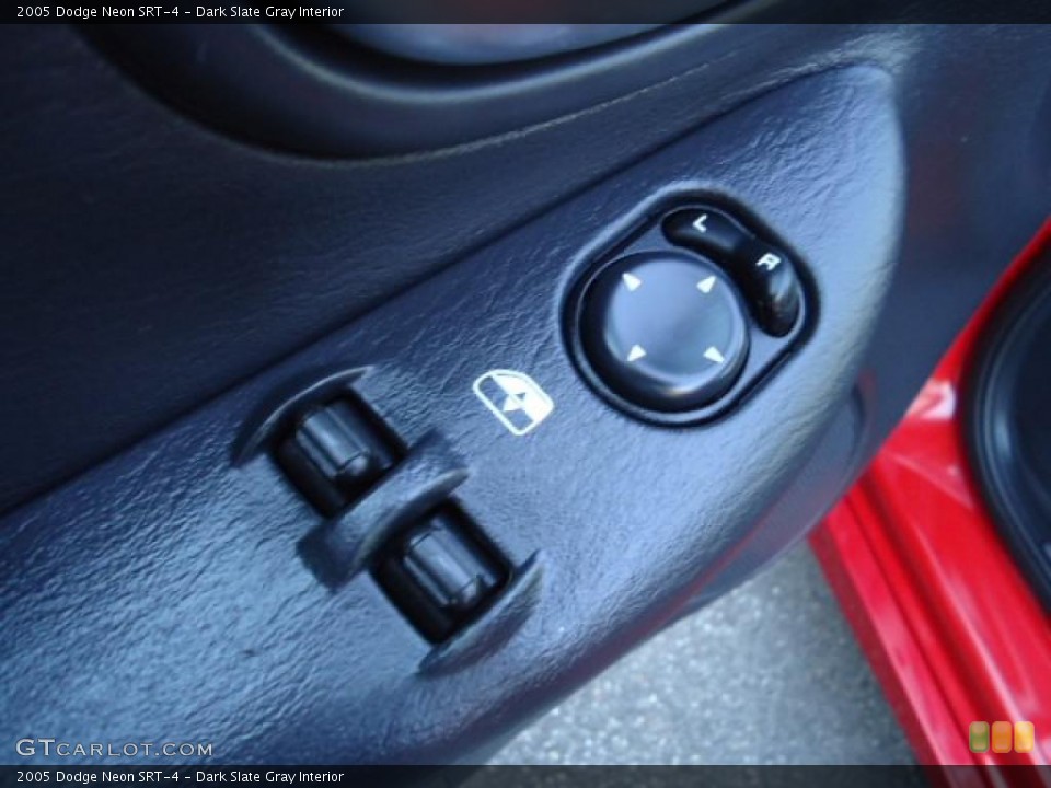 Dark Slate Gray Interior Controls for the 2005 Dodge Neon SRT-4 #38677874