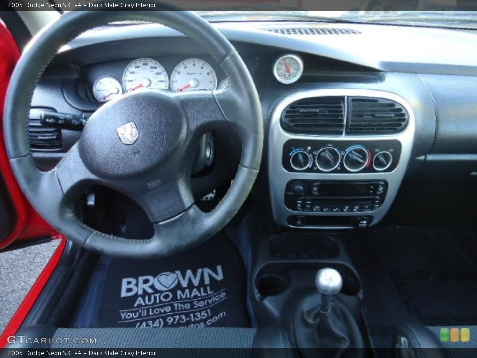 Dark Slate Gray Interior Dashboard for the 2005 Dodge Neon SRT-4 #38677906