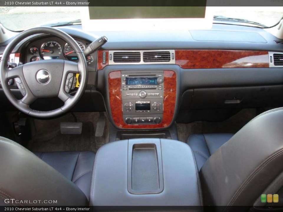 Ebony Interior Dashboard for the 2010 Chevrolet Suburban LT 4x4 #38678062