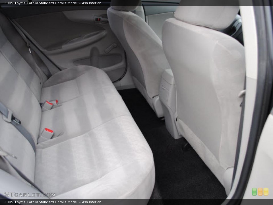 Ash Interior Photo for the 2009 Toyota Corolla  #38678082