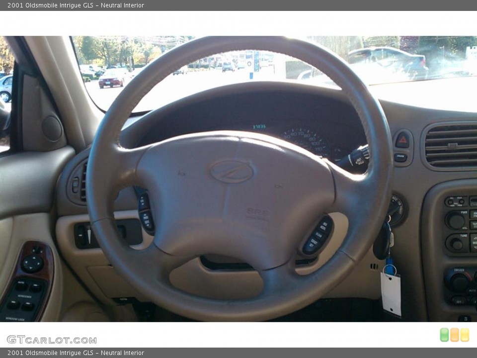 Neutral Interior Steering Wheel for the 2001 Oldsmobile Intrigue GLS #38678366