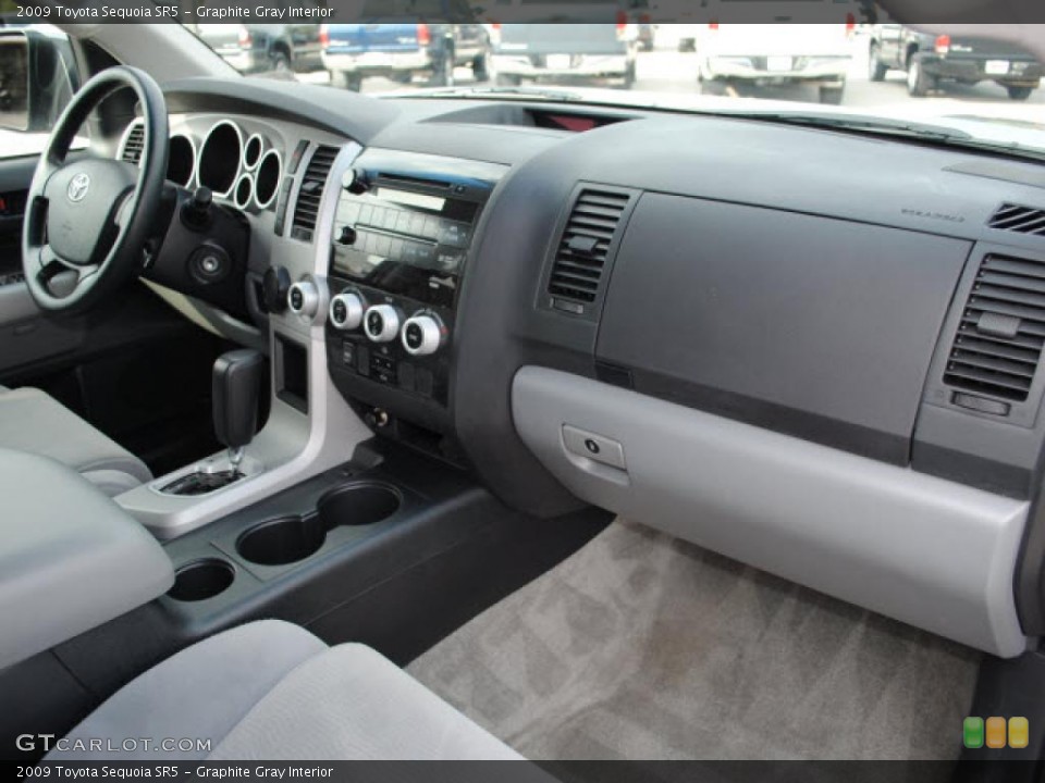 Graphite Gray Interior Dashboard for the 2009 Toyota Sequoia SR5 #38678666