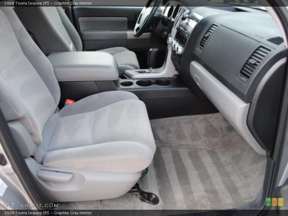 Graphite Gray Interior Photo for the 2009 Toyota Sequoia SR5 #38678678