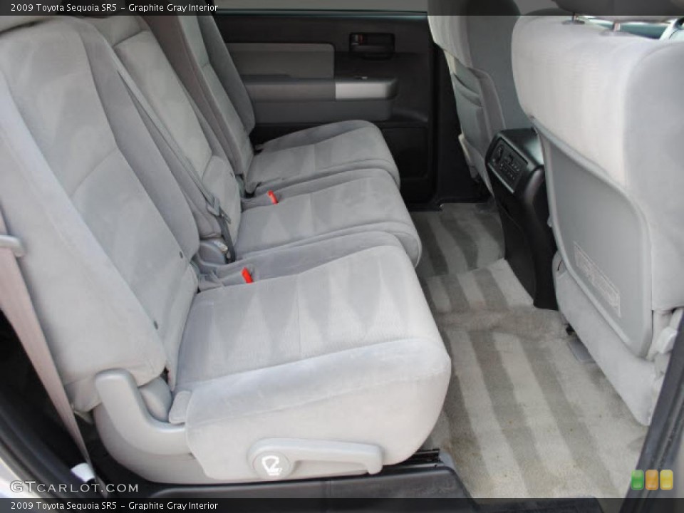 Graphite Gray Interior Photo for the 2009 Toyota Sequoia SR5 #38678690