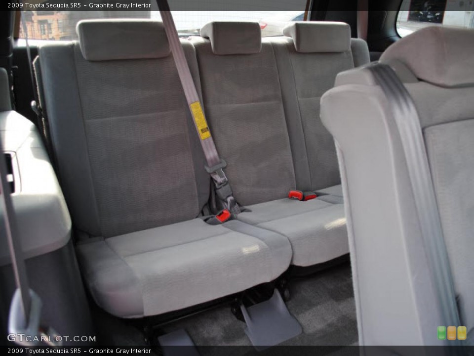 Graphite Gray Interior Photo for the 2009 Toyota Sequoia SR5 #38678702