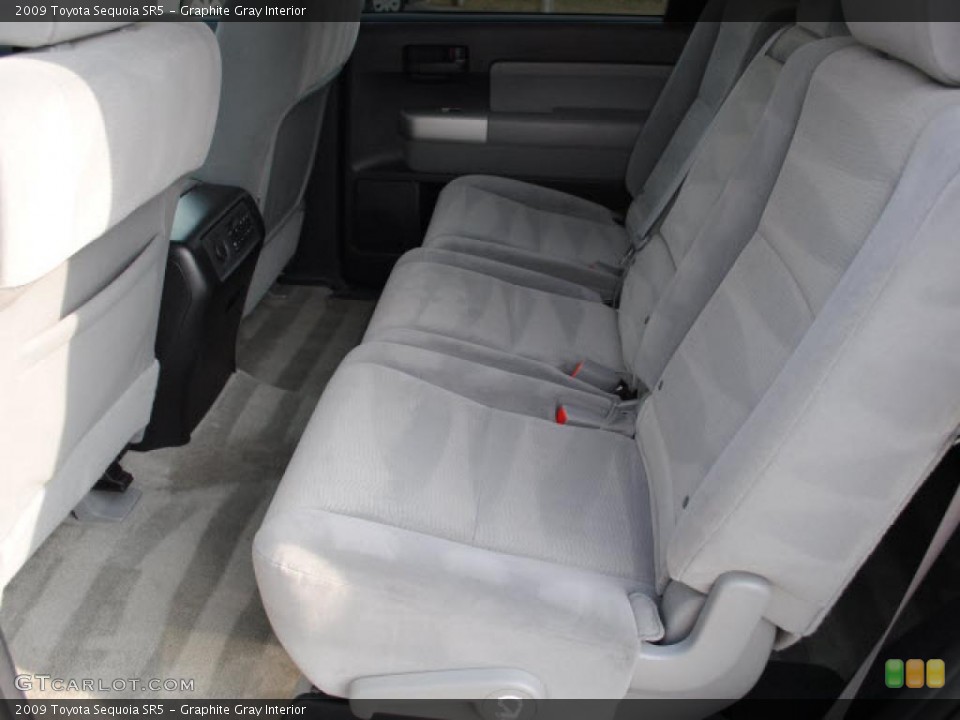 Graphite Gray Interior Photo for the 2009 Toyota Sequoia SR5 #38678734