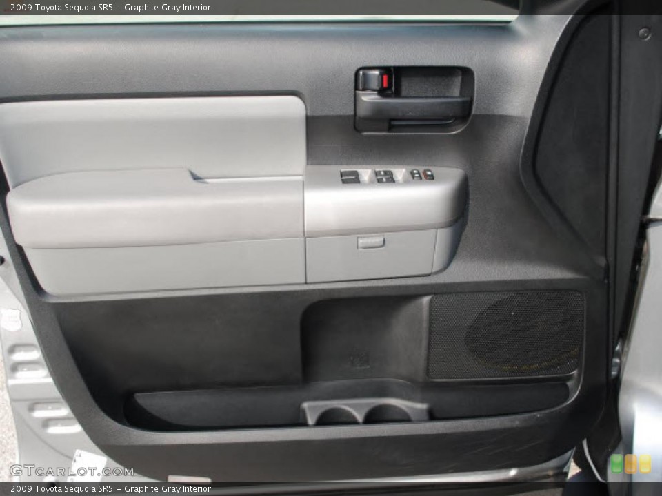 Graphite Gray Interior Door Panel for the 2009 Toyota Sequoia SR5 #38678806