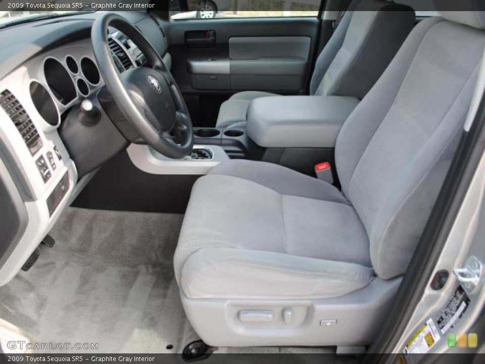 Graphite Gray Interior Photo for the 2009 Toyota Sequoia SR5 #38678834