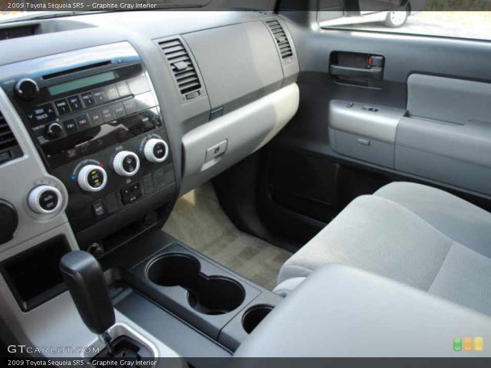 Graphite Gray Interior Photo for the 2009 Toyota Sequoia SR5 #38678938