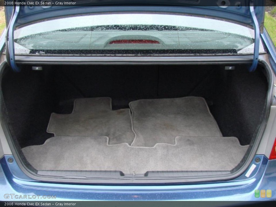 Gray Interior Trunk for the 2008 Honda Civic EX Sedan #38679198
