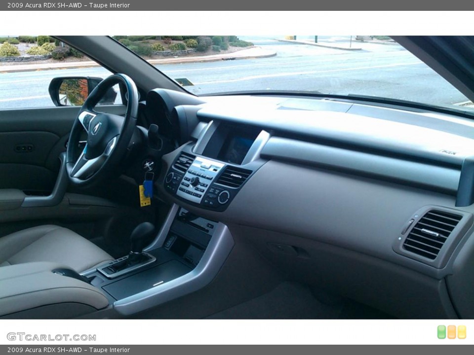 Taupe Interior Dashboard for the 2009 Acura RDX SH-AWD #38679338