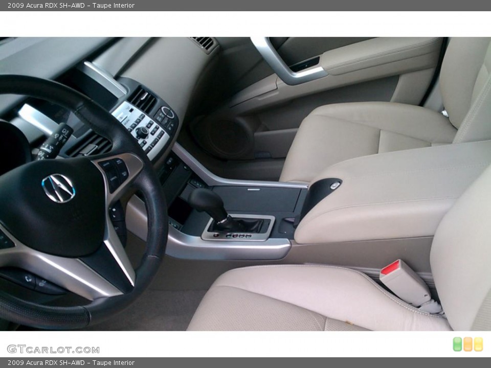 Taupe Interior Photo for the 2009 Acura RDX SH-AWD #38679382