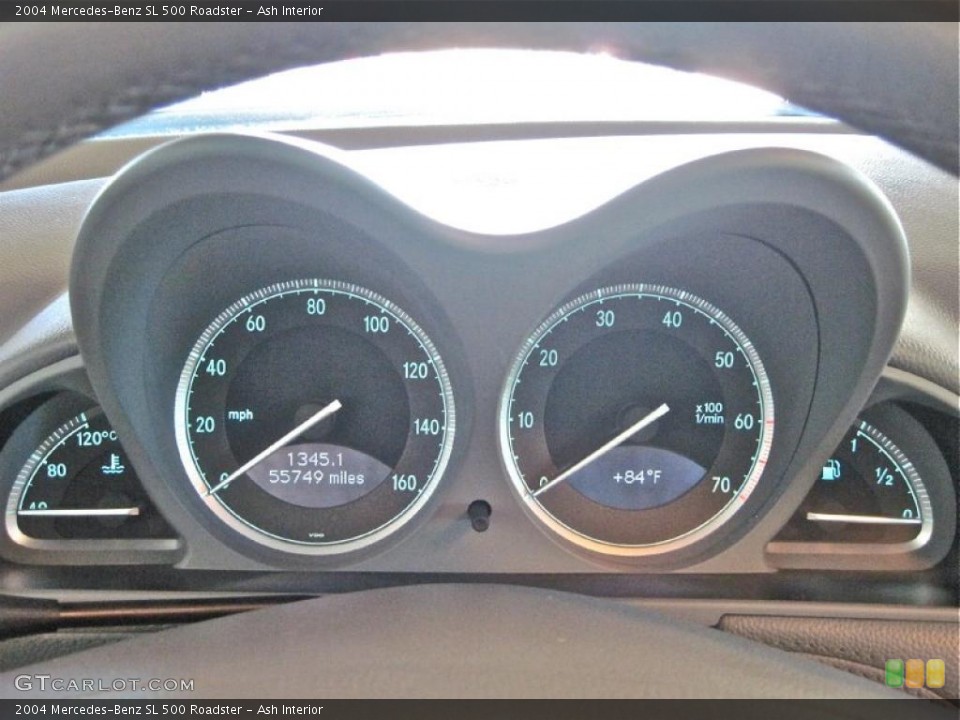 Ash Interior Gauges for the 2004 Mercedes-Benz SL 500 Roadster #38680010
