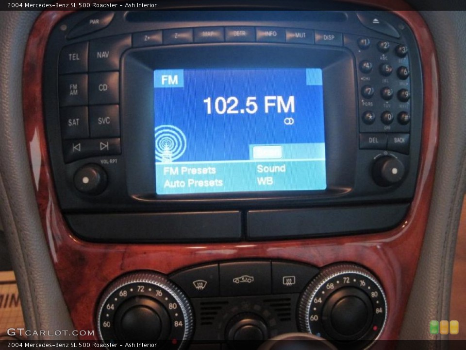 Ash Interior Controls for the 2004 Mercedes-Benz SL 500 Roadster #38680122