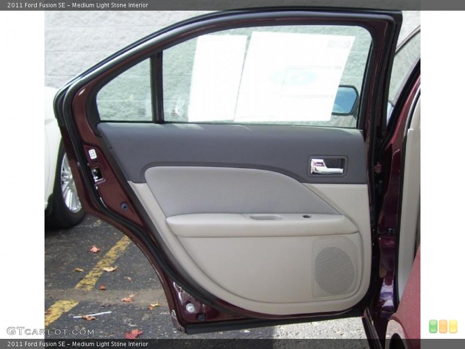 Medium Light Stone Interior Door Panel for the 2011 Ford Fusion SE #38680542