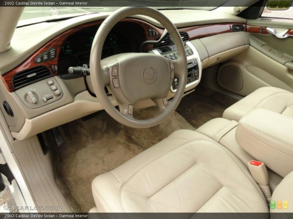 Oatmeal Interior Prime Interior for the 2002 Cadillac DeVille Sedan #38680818