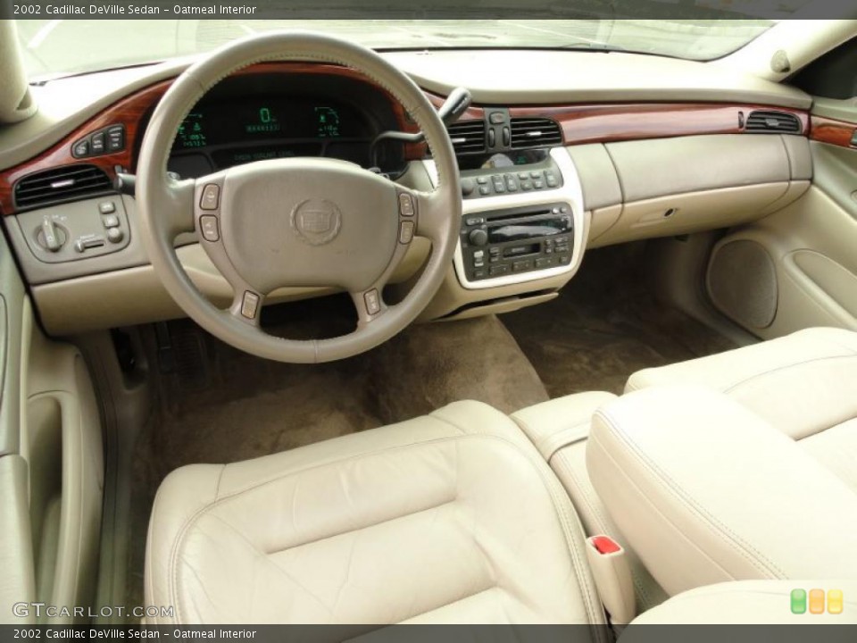Oatmeal Interior Prime Interior for the 2002 Cadillac DeVille Sedan #38680834