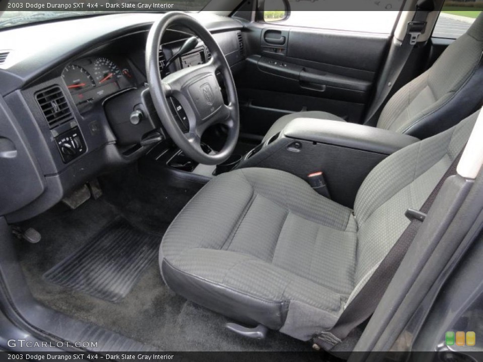 Dark Slate Gray Interior Photo for the 2003 Dodge Durango SXT 4x4 #38681070