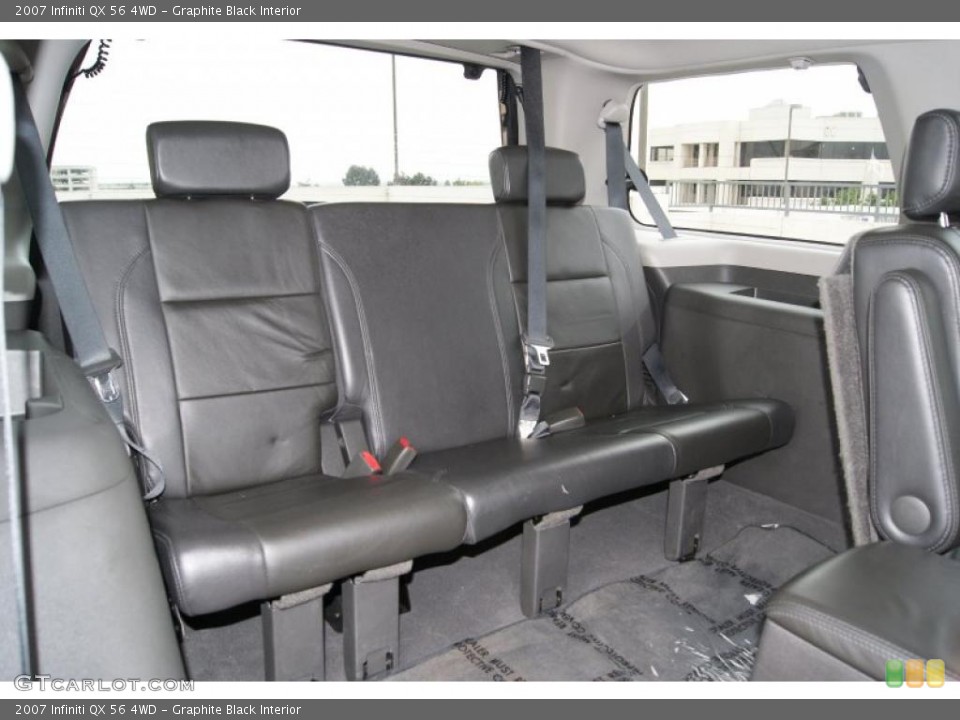 Graphite Black Interior Photo for the 2007 Infiniti QX 56 4WD #38681098