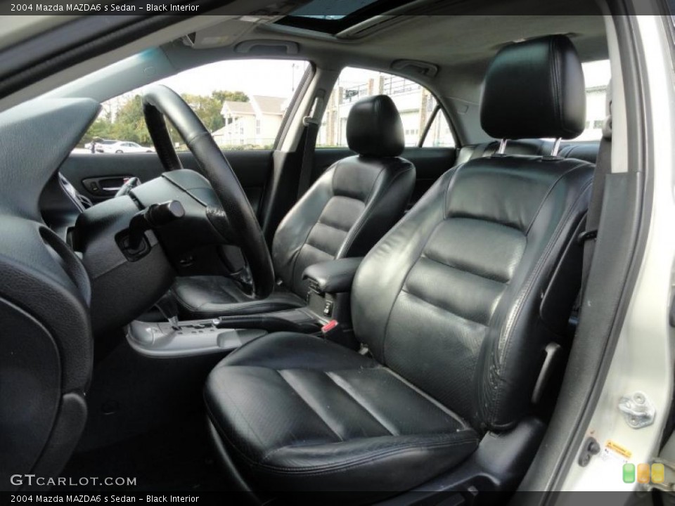 Black Interior Photo for the 2004 Mazda MAZDA6 s Sedan #38681646