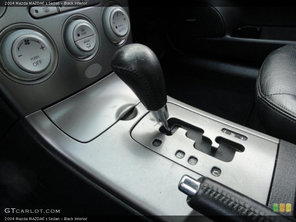 Black Interior Transmission for the 2004 Mazda MAZDA6 s Sedan #38681738