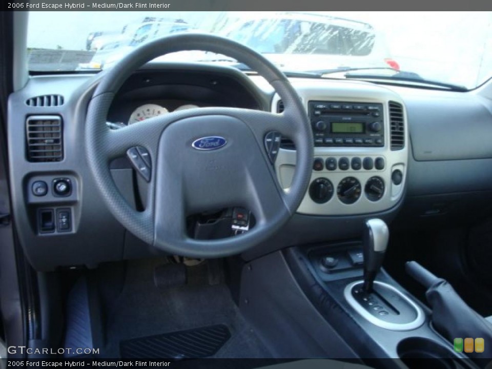 Medium/Dark Flint Interior Dashboard for the 2006 Ford Escape Hybrid #38682342