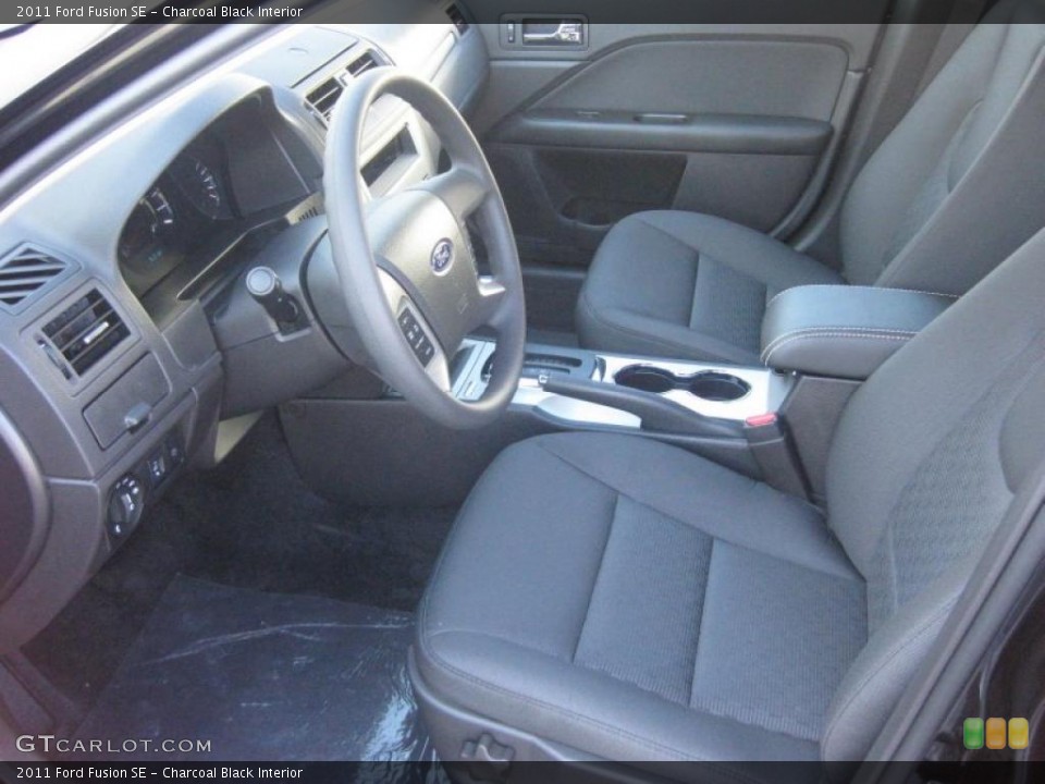 Charcoal Black Interior Photo for the 2011 Ford Fusion SE #38684302