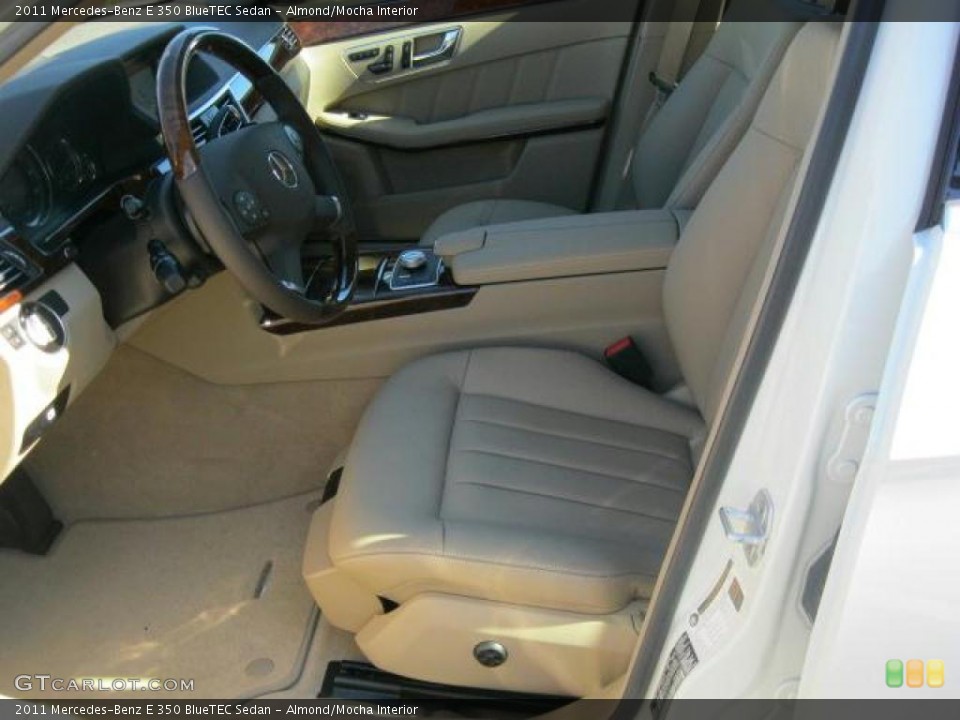 Almond/Mocha Interior Photo for the 2011 Mercedes-Benz E 350 BlueTEC Sedan #38684918