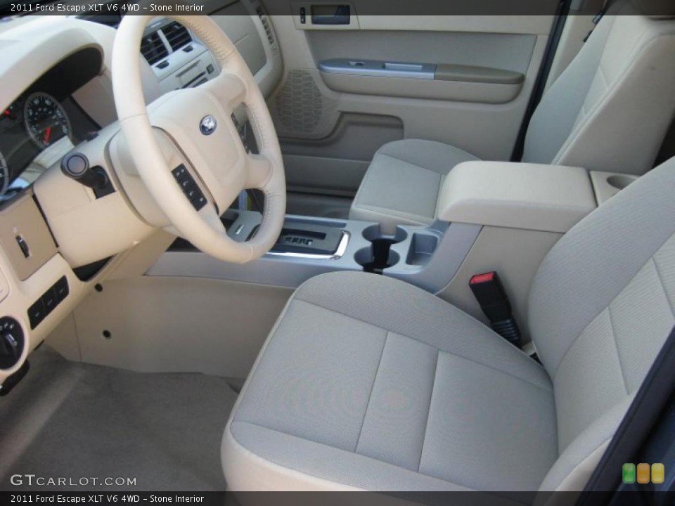 Stone Interior Photo for the 2011 Ford Escape XLT V6 4WD #38684994