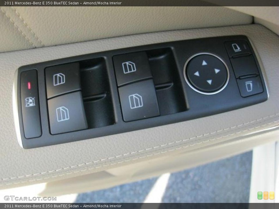 Almond/Mocha Interior Controls for the 2011 Mercedes-Benz E 350 BlueTEC Sedan #38685006